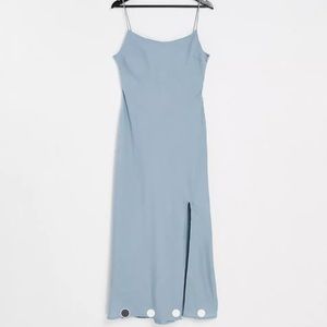 ASOS linen maxi dress